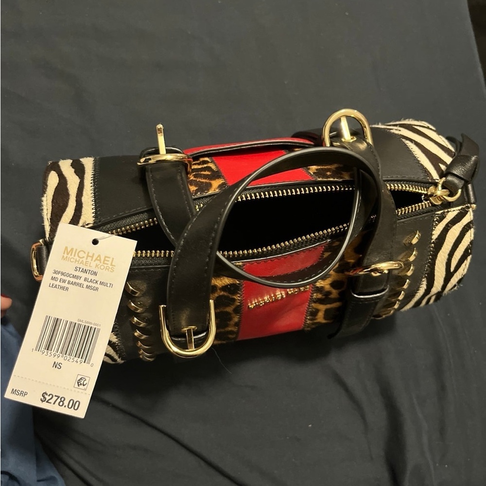 Brand new MK bag animal print